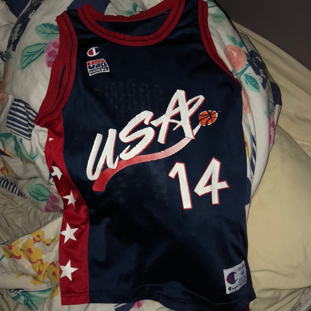 VTG. Glenn Robinson 92’ dream team USA Jersey